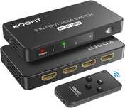 Koofit przełącznik Switch HDMI 3 w 1 4K 3D UHD
