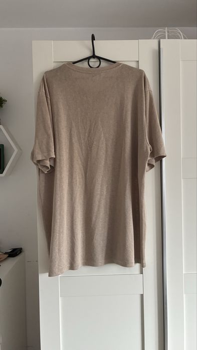 Bezowy tshirt smog new yorker XL/42