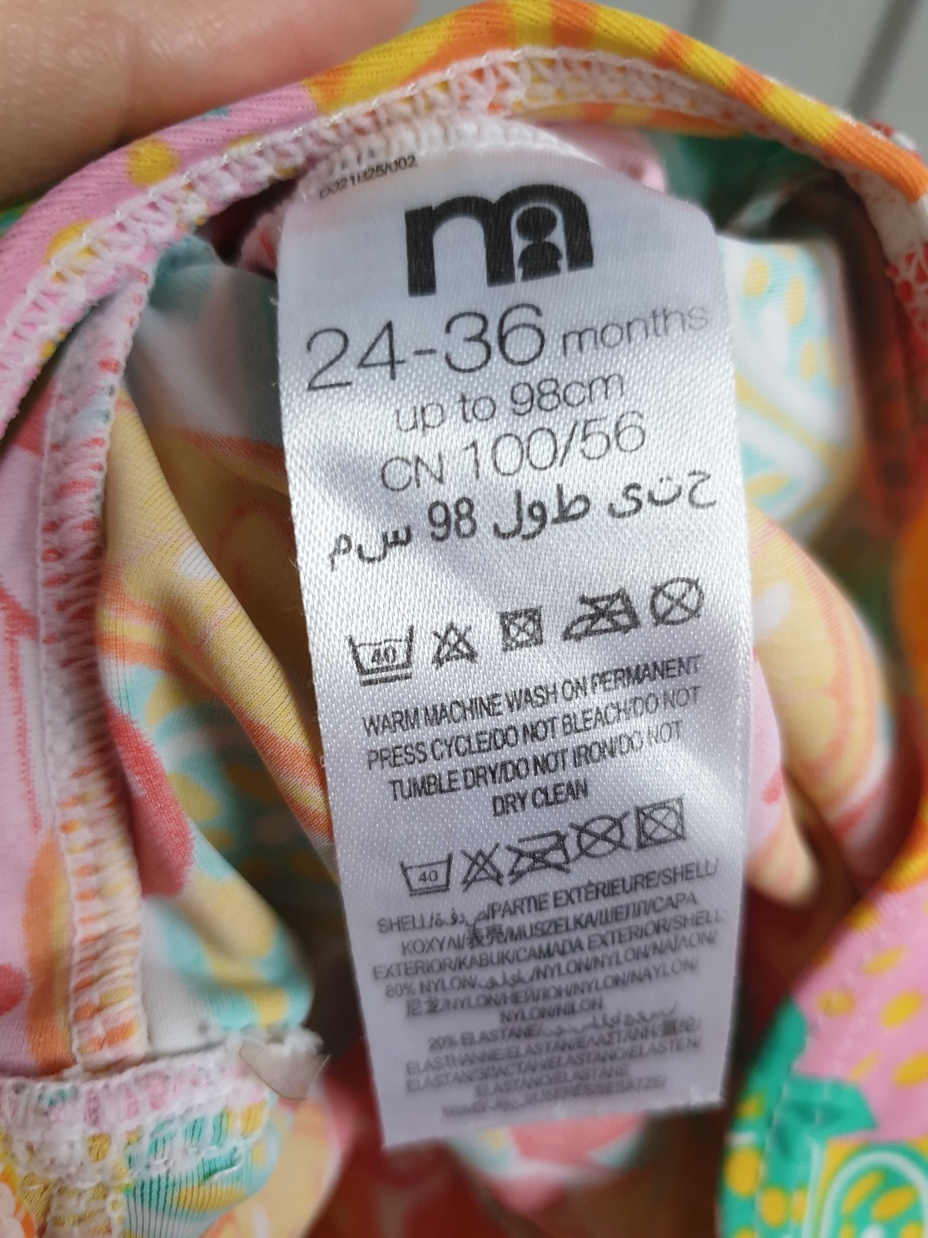 Strój kąpielowy w truskawki Mothercare 92 98