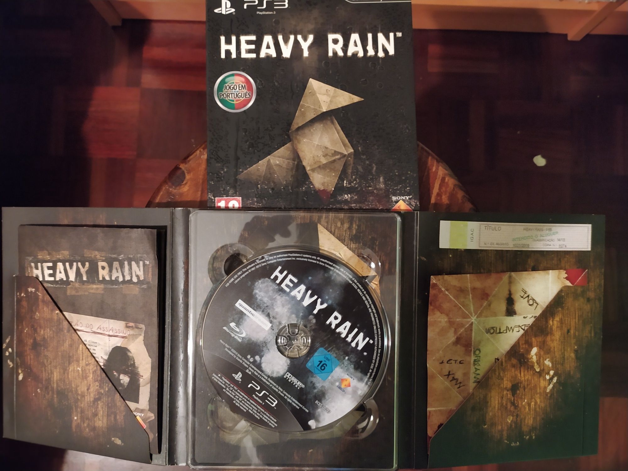 Heavy rain edição especial PlayStation 3