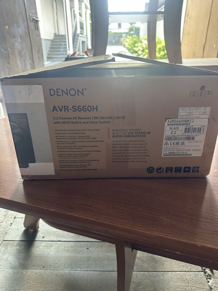 Amplituner Denon AVR-S660H