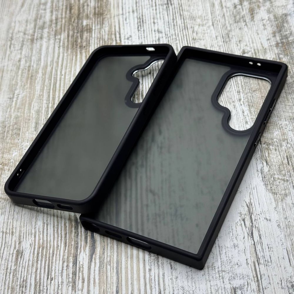 Чехол ударостойкий Matt Bezel на Samsung S24 Ultra/ S23 Ultra/ S24