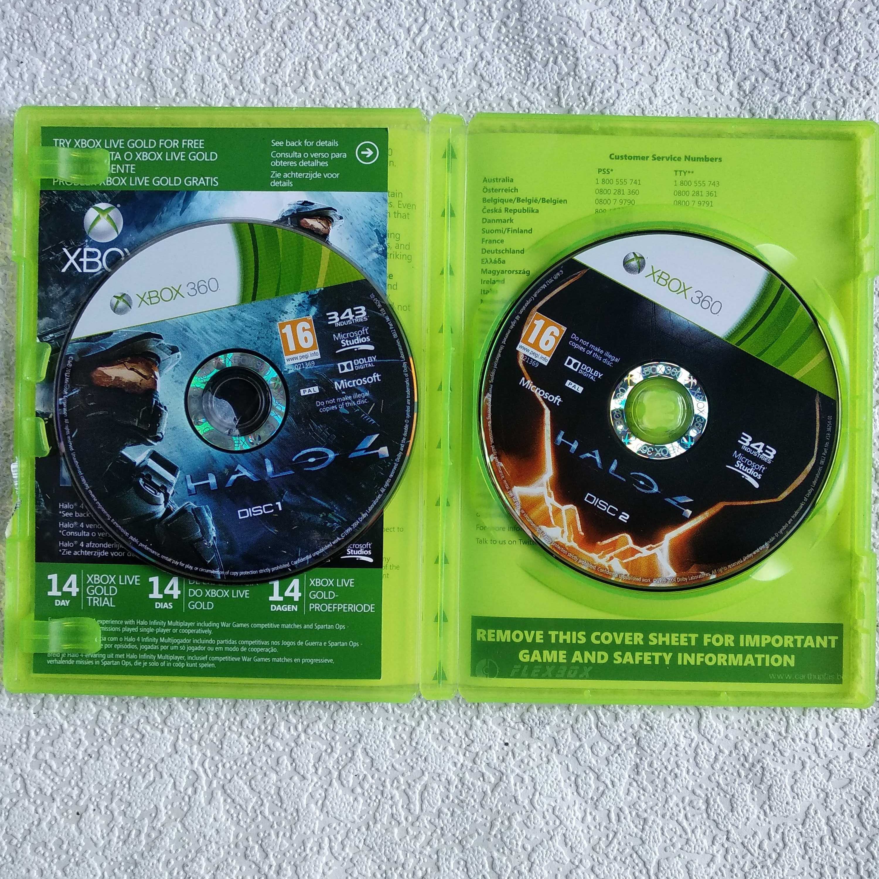 Диск игры Halo 4 для Xbox 360