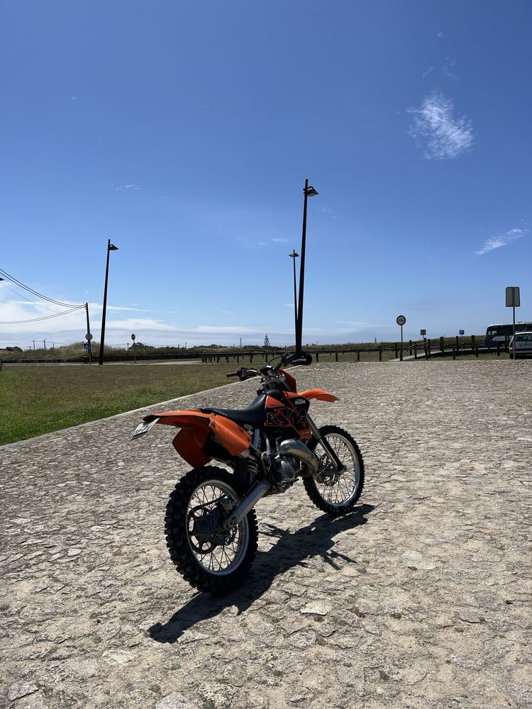 KTM exc 125 matriculada