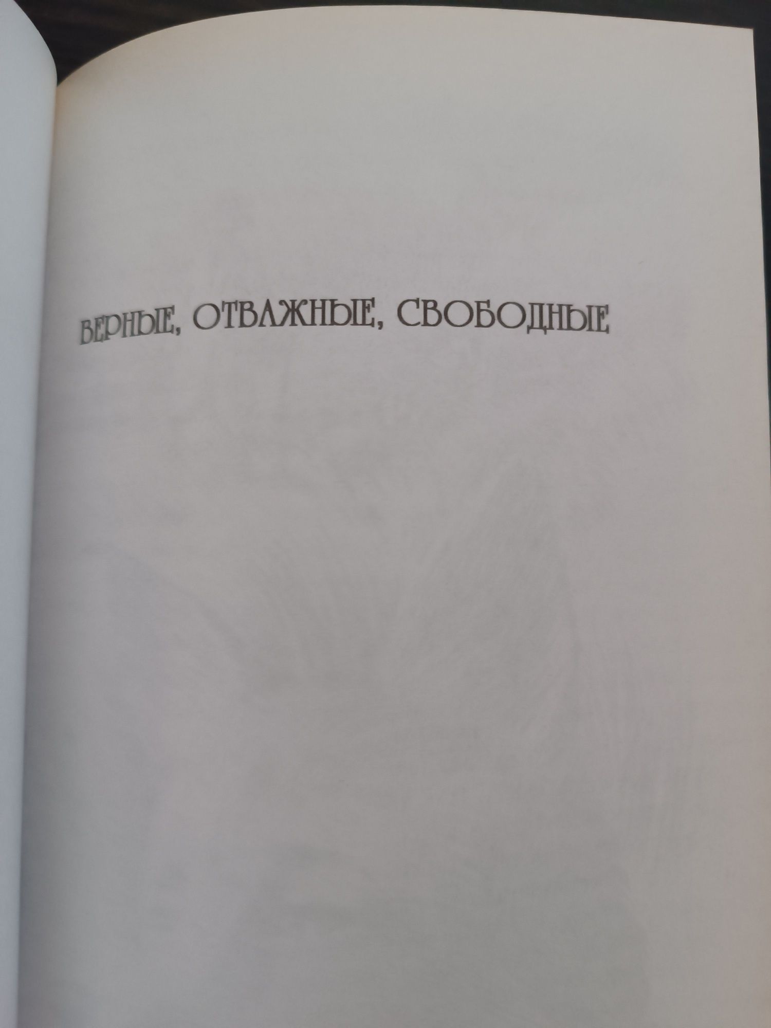 Серія "Верные отважные свободные"