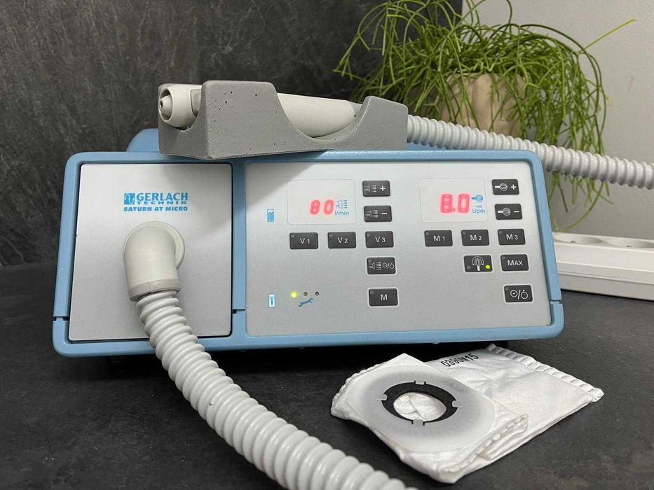 AKTUALNE Frezarka podologiczna z pochłaniaczem Gerlach Saturn AT Micro