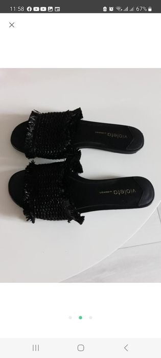 Літні чорні дуже якісні шльопанці