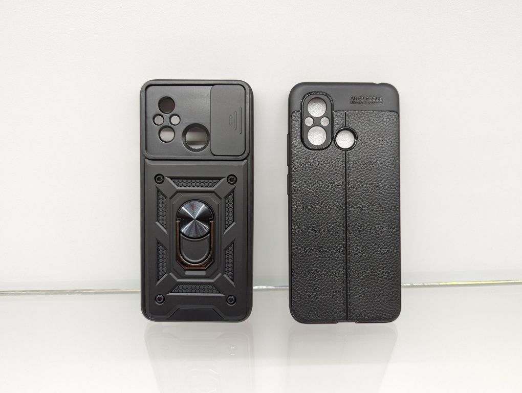 Противоударный чехол Xiaomi Redmi 12C любая модель с кольцом