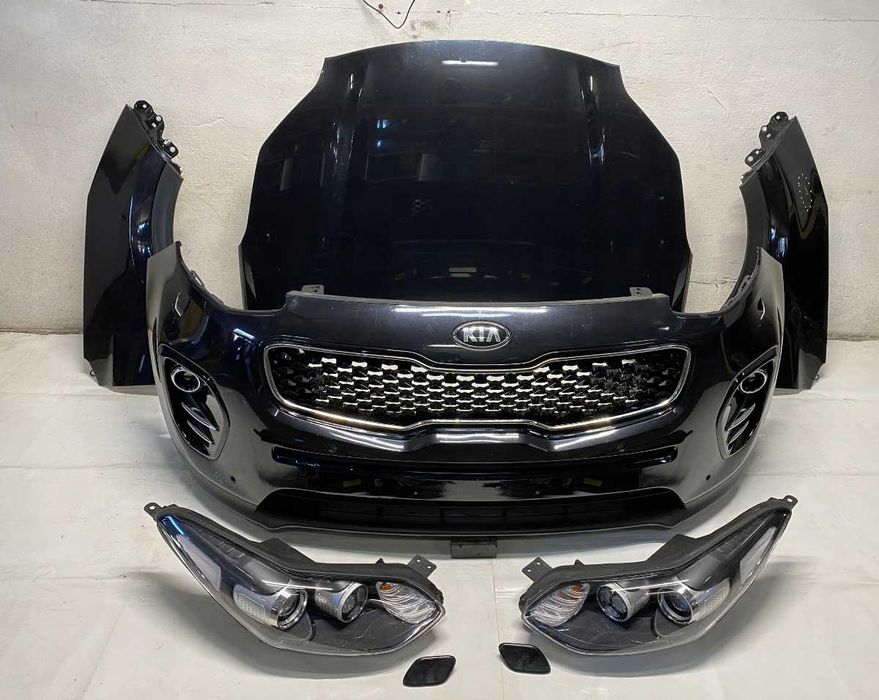 Бампер крыло фары капот комплект KIA Sportage III IV V USA EU Разборка