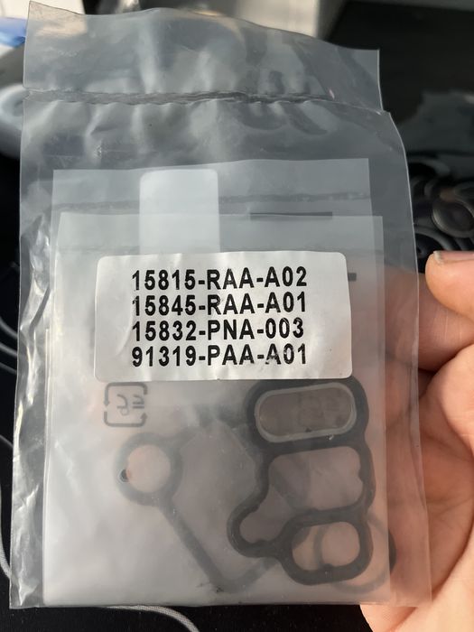 Juntas de Solenoide VTEC Honda