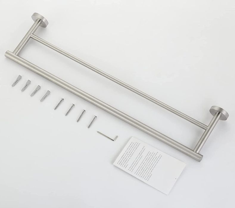 KES Podwójny wieszak na ręczniki 60 cm