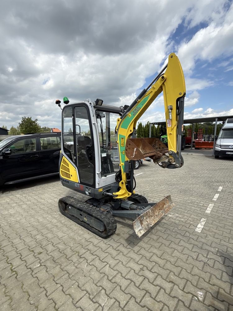!!! Tylko 900mth !!! minikoparka WACKER NEUSON ET18 VDS 2018R 2tony