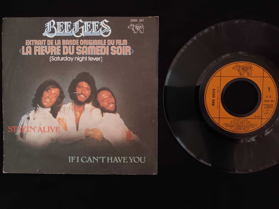 Disco de Vinil 45 RPM - BEE GEES -  Saturday night fever ...