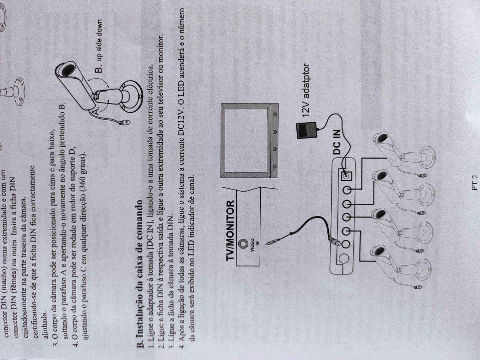 Kit câmaras de videovigilância