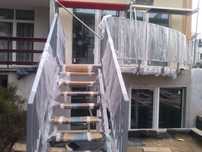 Balustrady,bramy,schody.Spawanie aluminium, stal nierdzewna . Usługi s