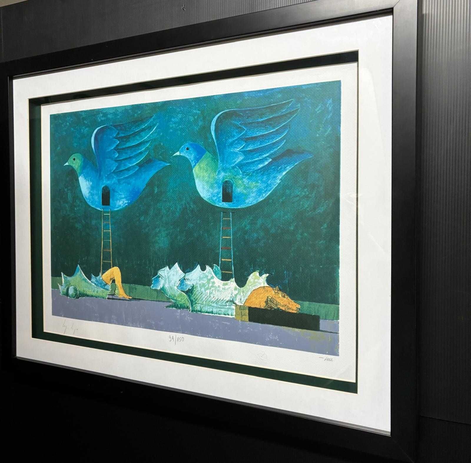 Serigrafia conjunta, Cruzeiro Seixas e Alfredo Luz