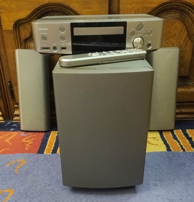 Denon S-301, ДК,музцентр  с акустической системой 2.1 и усилителем.