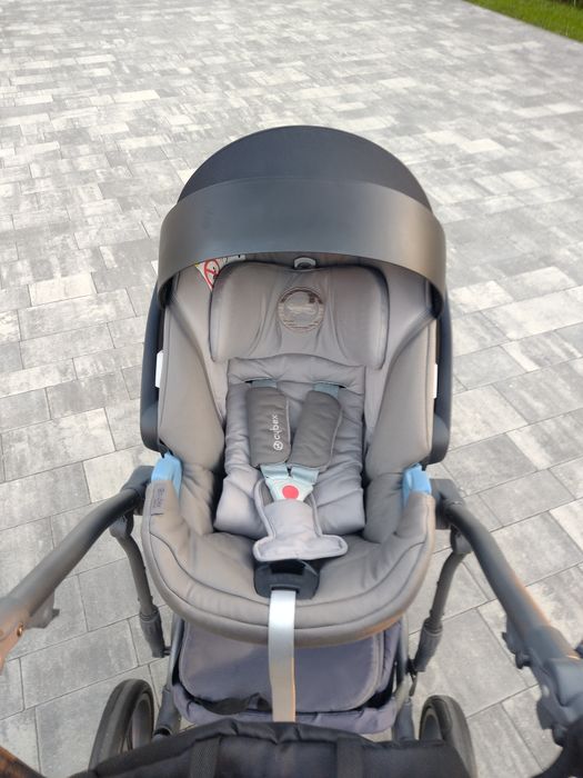 Wysyłka/odbiór wózek 3w1 Bebetto Bresso+Cybex Aton 5