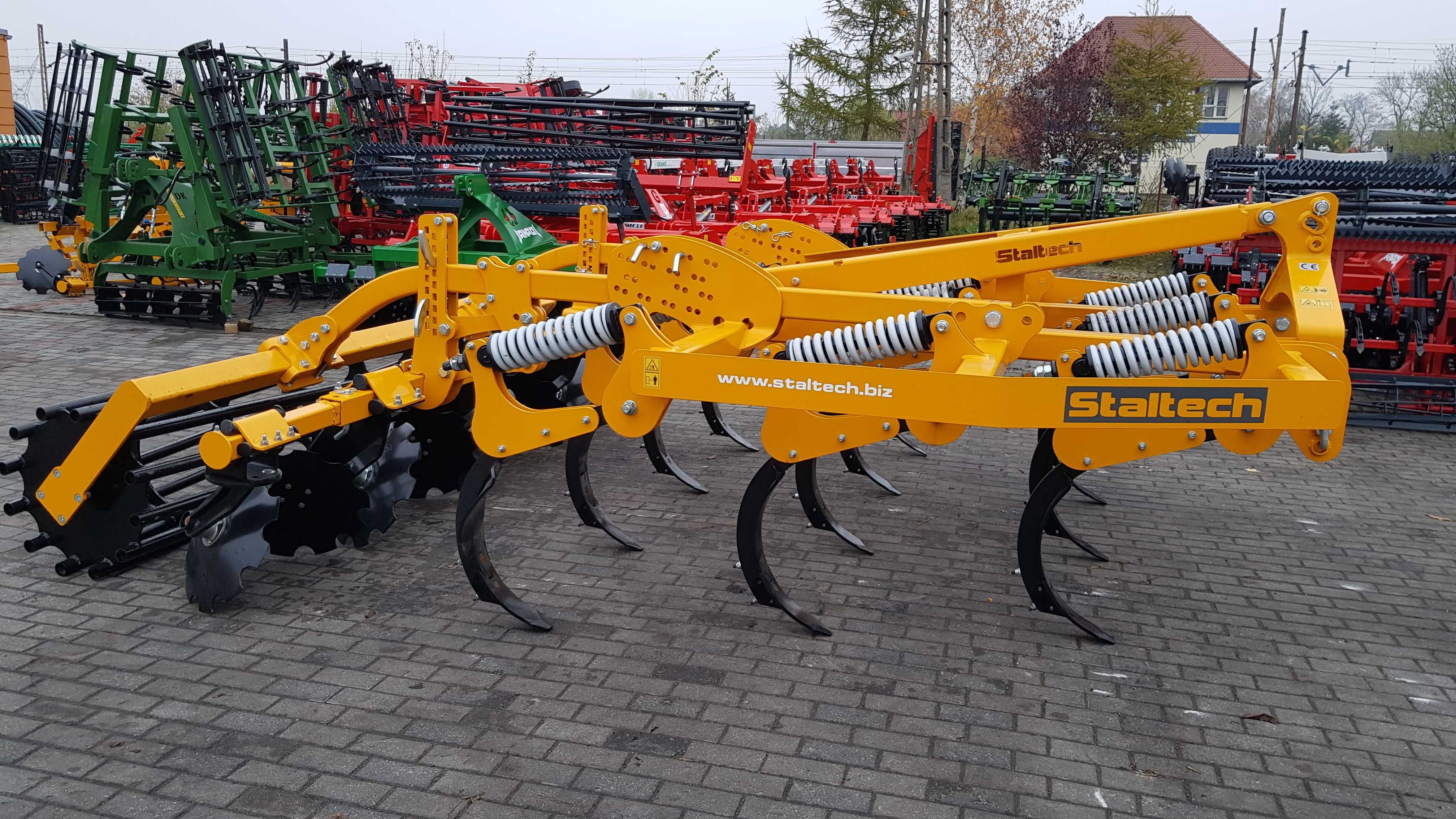 OD ręki!! Agregat bezorkowy 2,5m 3,0m Staltech AP30 podorywka non-stop