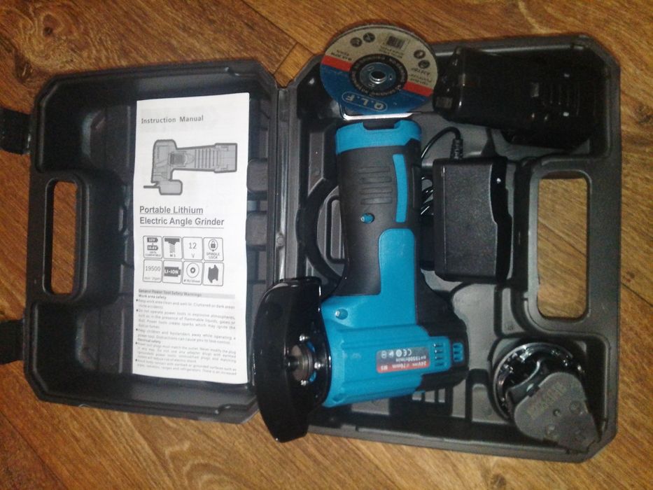 Мини болгарка KRAFFTEC +2 АКБ +кейс