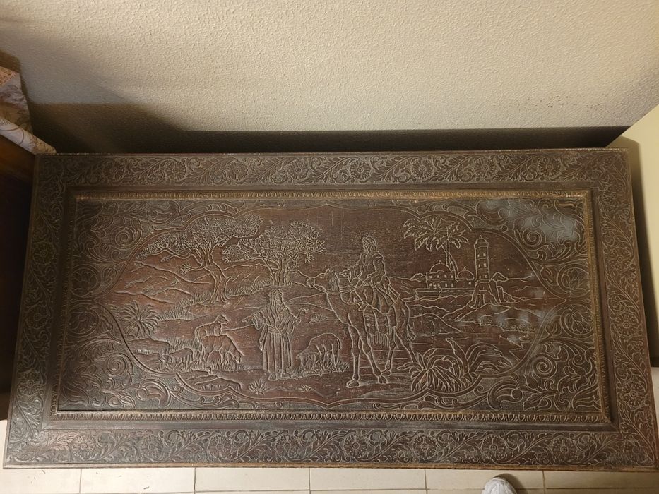 Baú vintage madeira