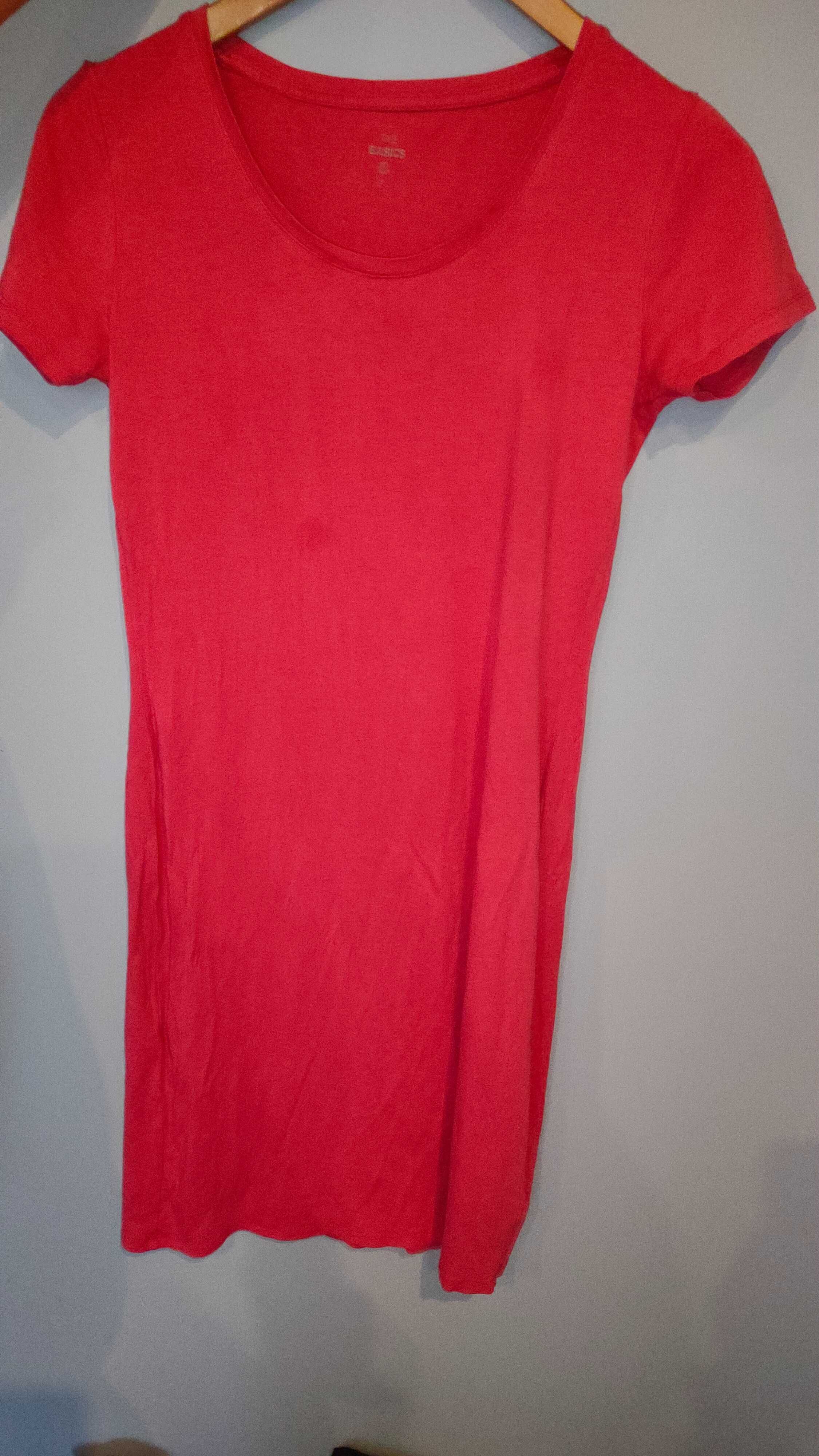 Czerwona piżama ciążowa