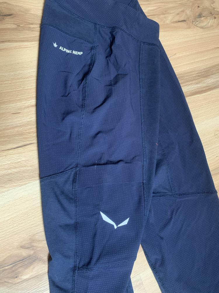 Legginsy wspinaczkowe trekkingowe salewa spodnie
