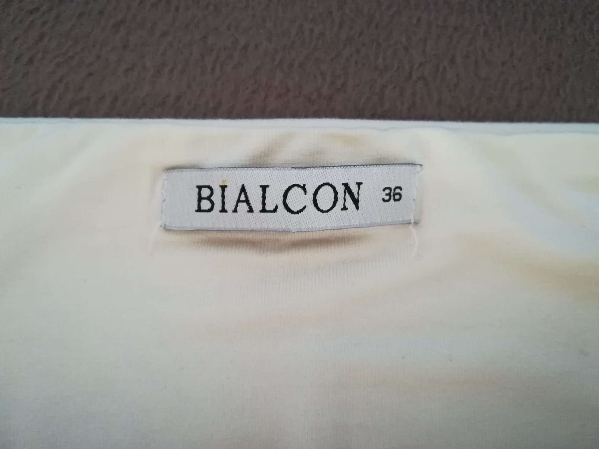 Bluzka Bialcon r 36 ecru