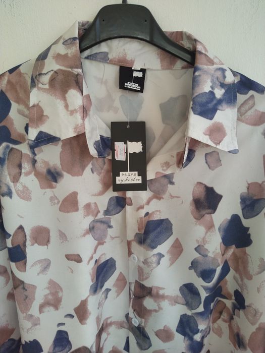 Camisa estampada com padrão, original - Tamanho XXL- Nova!