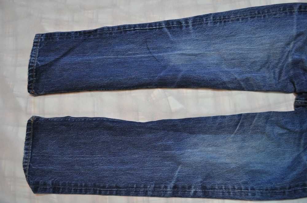 ABERCROMBIE&FITCH 90cm 33/32 męskie spodnie jeansowe straight s4
