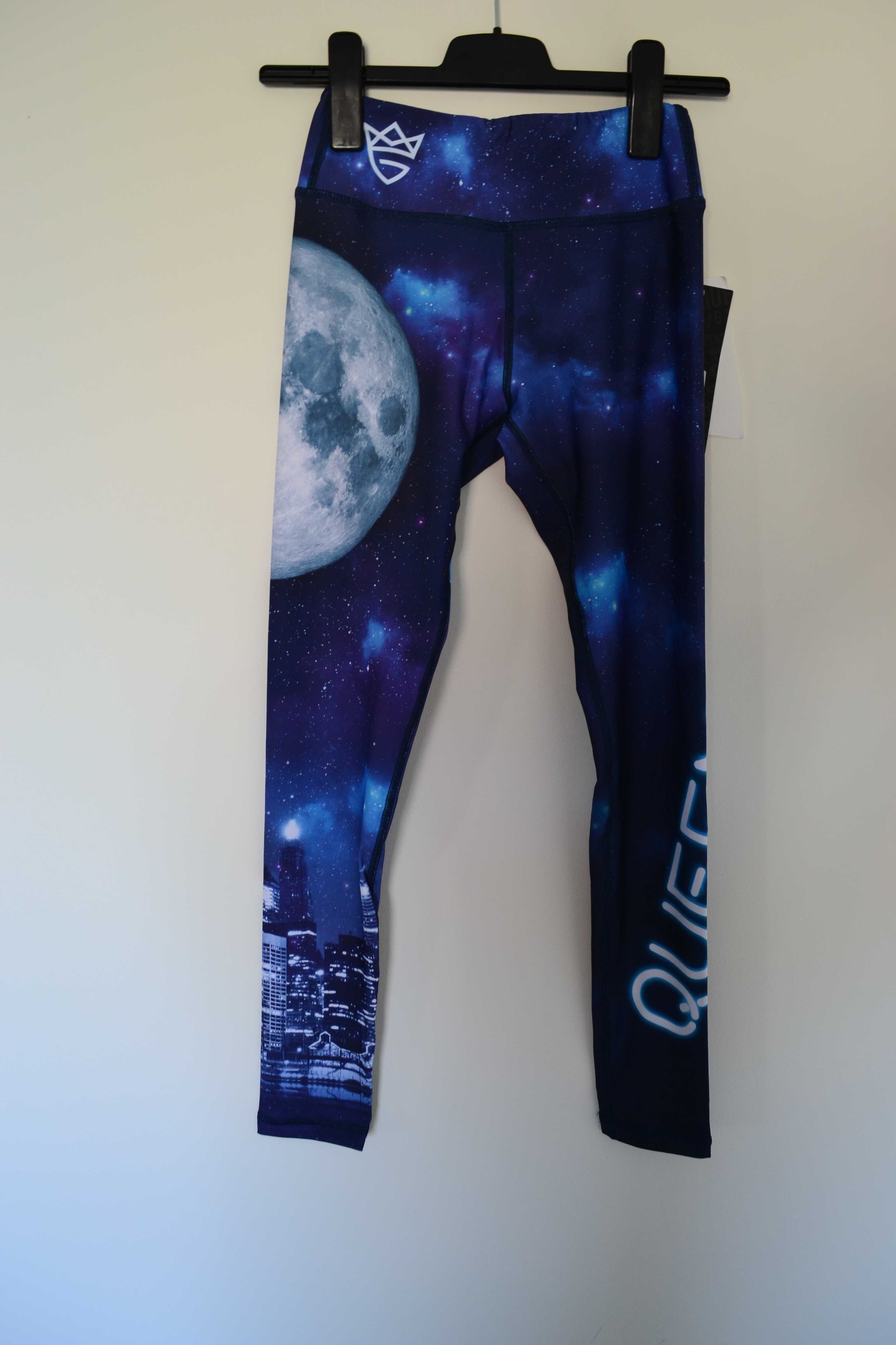 Damskie legginsy Olimp Midnight - super jakość - rozmiar XS