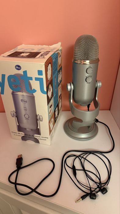 Мікрофон Blue Yeti silver