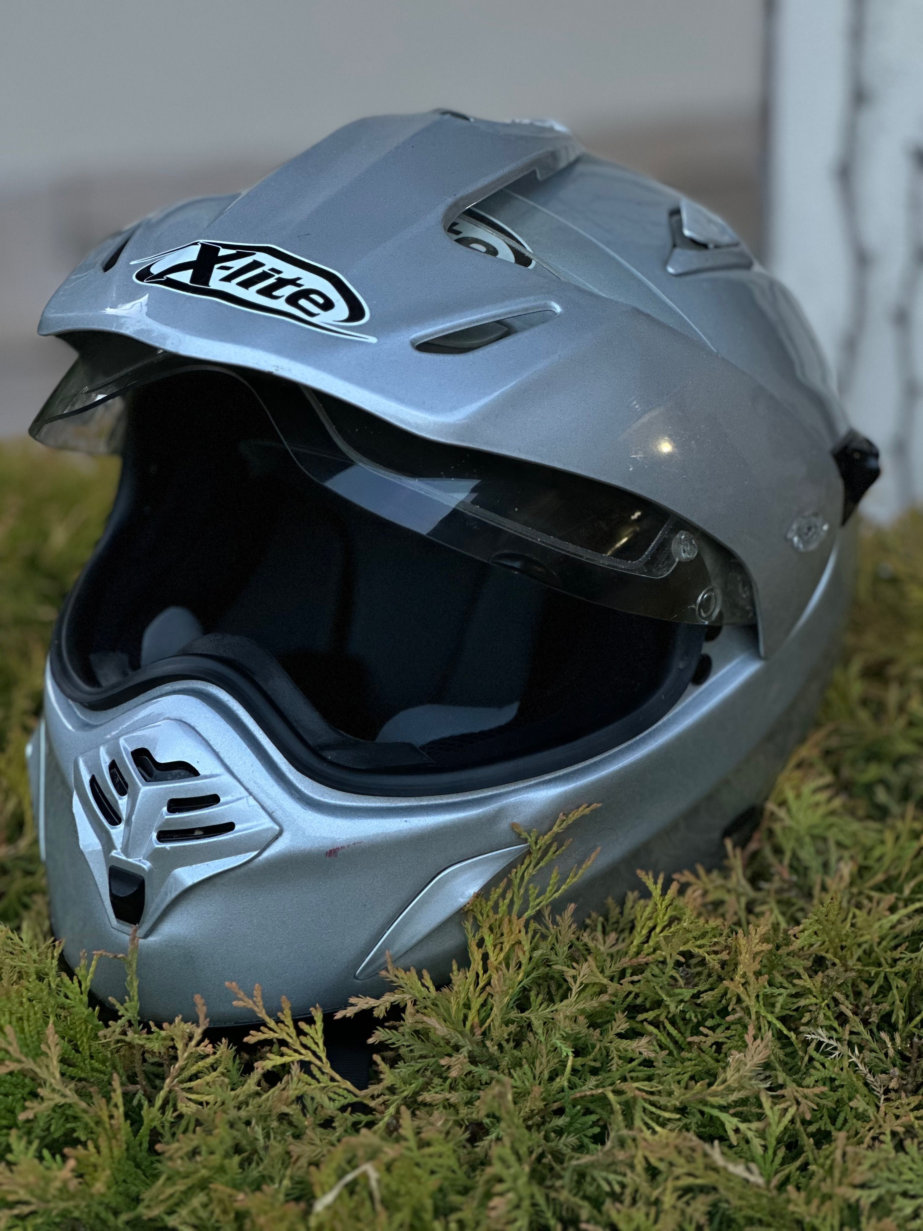 Kask na quad z szybką