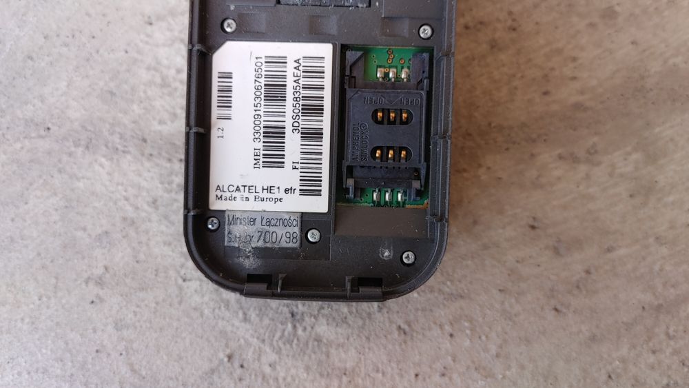 Alcatel one touch Club tel komórkowy oldschool lata 90
