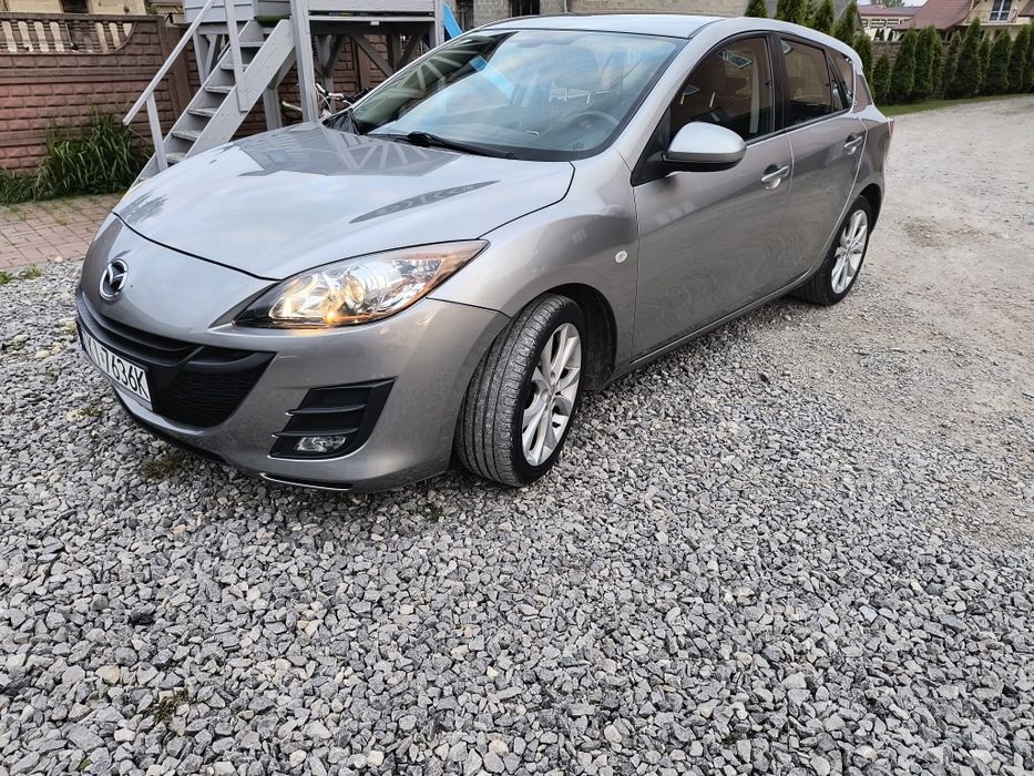 Mazda 3 fajny stan, świetnie wyposażona, rok 2010