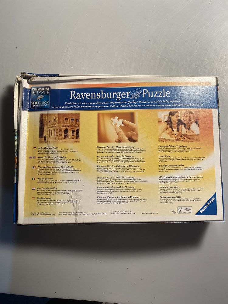 Puzzle ravensburger 1000 puzzli