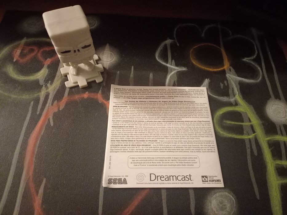 Manual jogo Dreamcast Quake III Arena