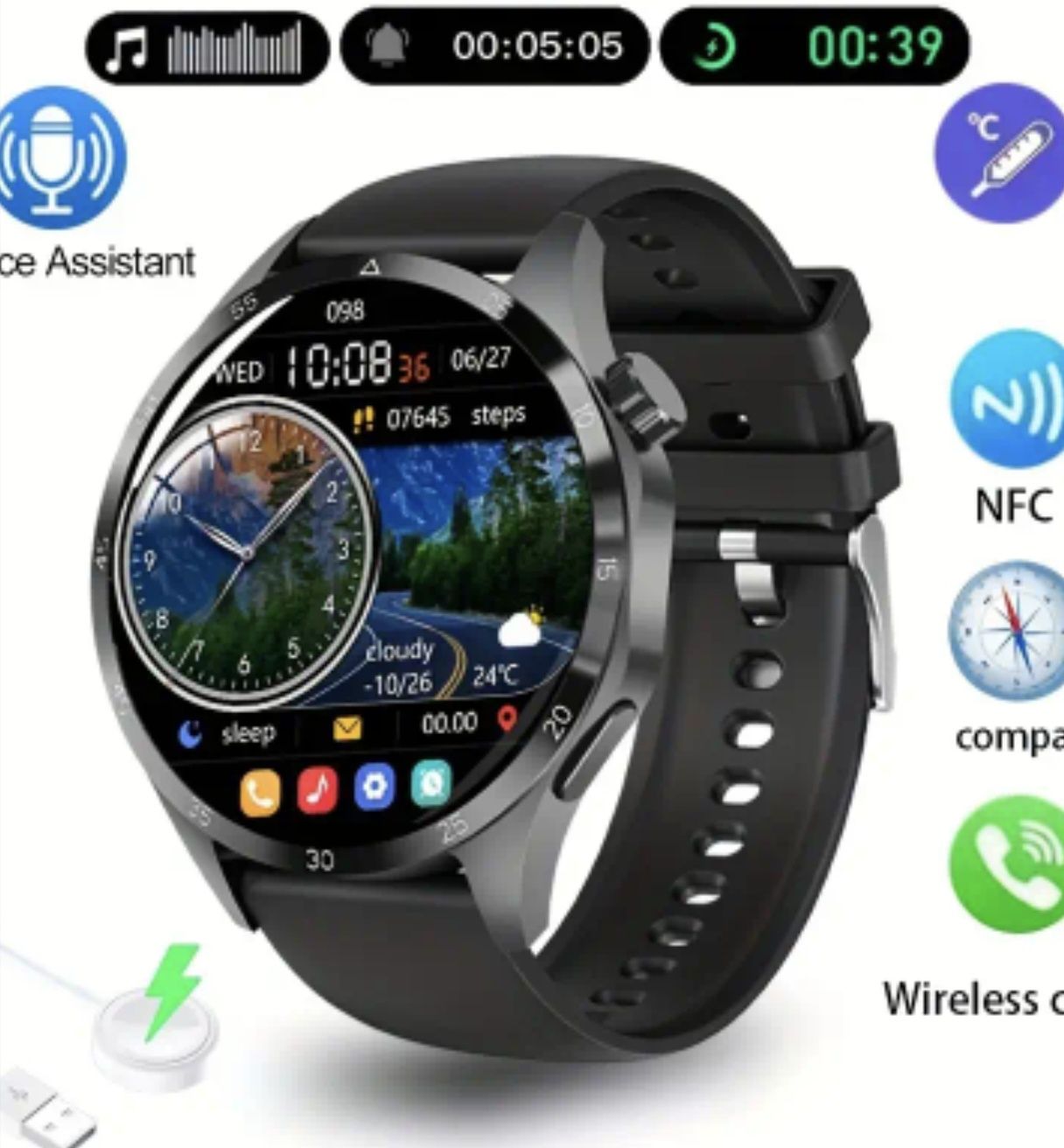 Смарт часы  GT4 Pro+, Смарт годинник