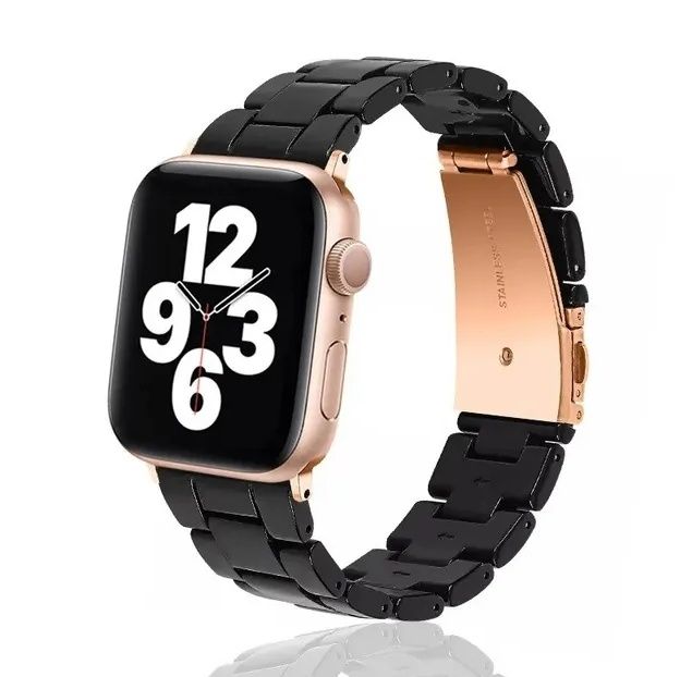 Bransoleta do Apple Watch 38/40/41mm czarna złota