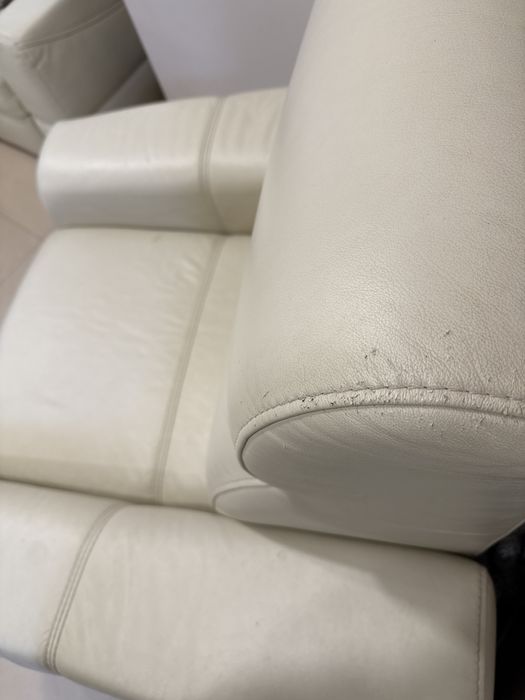 skórzane Kanapa rozkładana sofa Etap Sofa + fotel