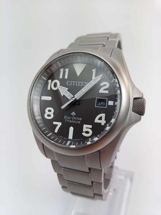 Японские титановые часы CITIZEN Promaster BN0241-59H - Монокок, сапфир