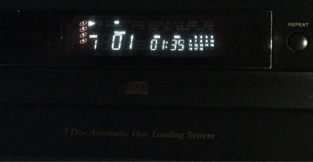 карусельный CD-чейнджер на 5 дисков Denon DCM-280 MP3