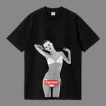 Футболка supreme суприм суприме superme suprim suprime черная бикини 1