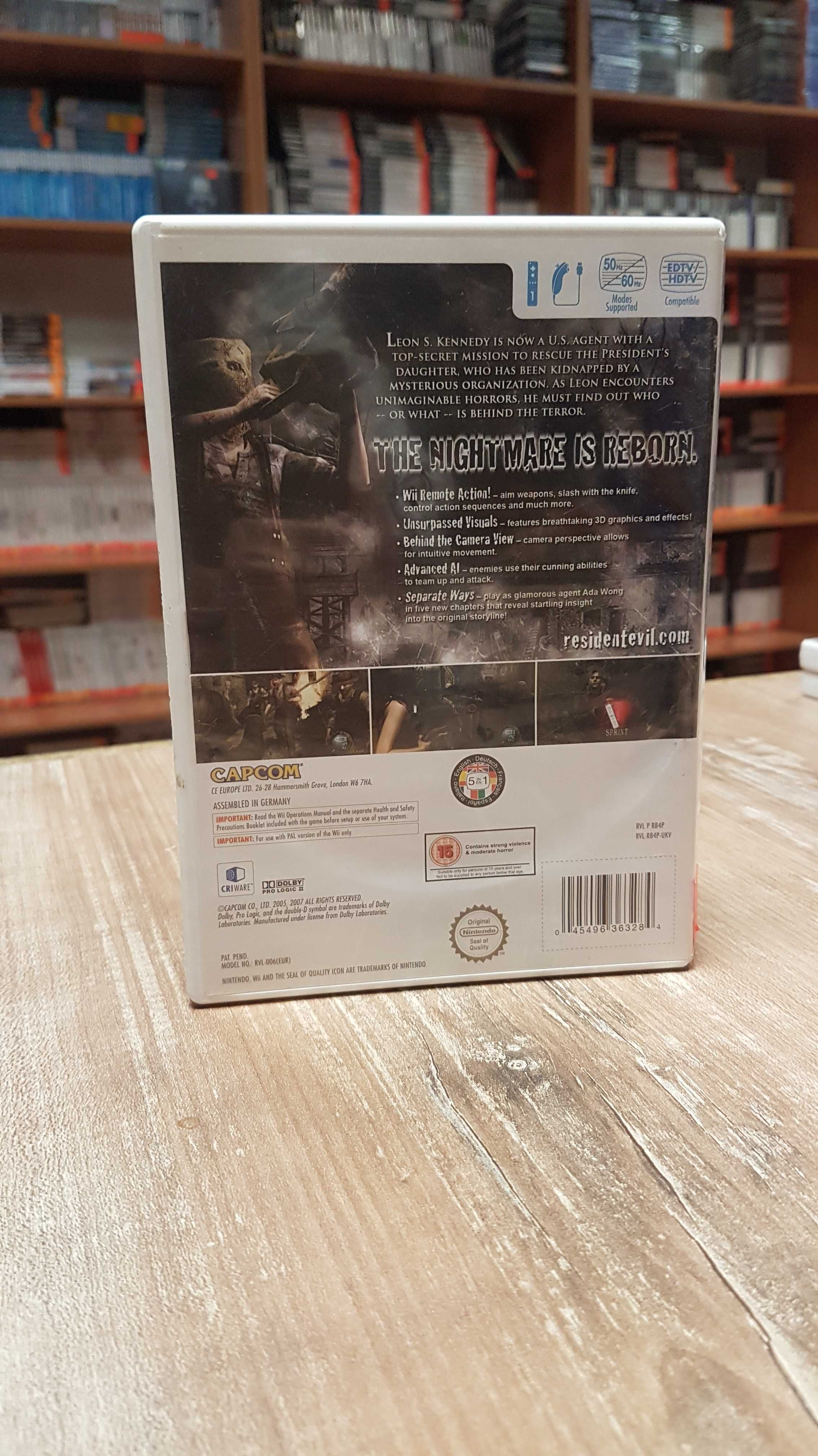 Resident Evil 4 Wii Sklep Wysyłka Wymiana