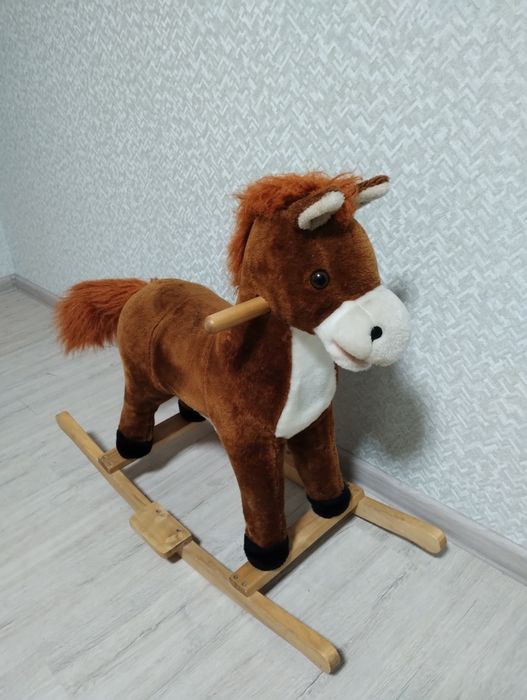Кінь, коник гойдалка звуковий