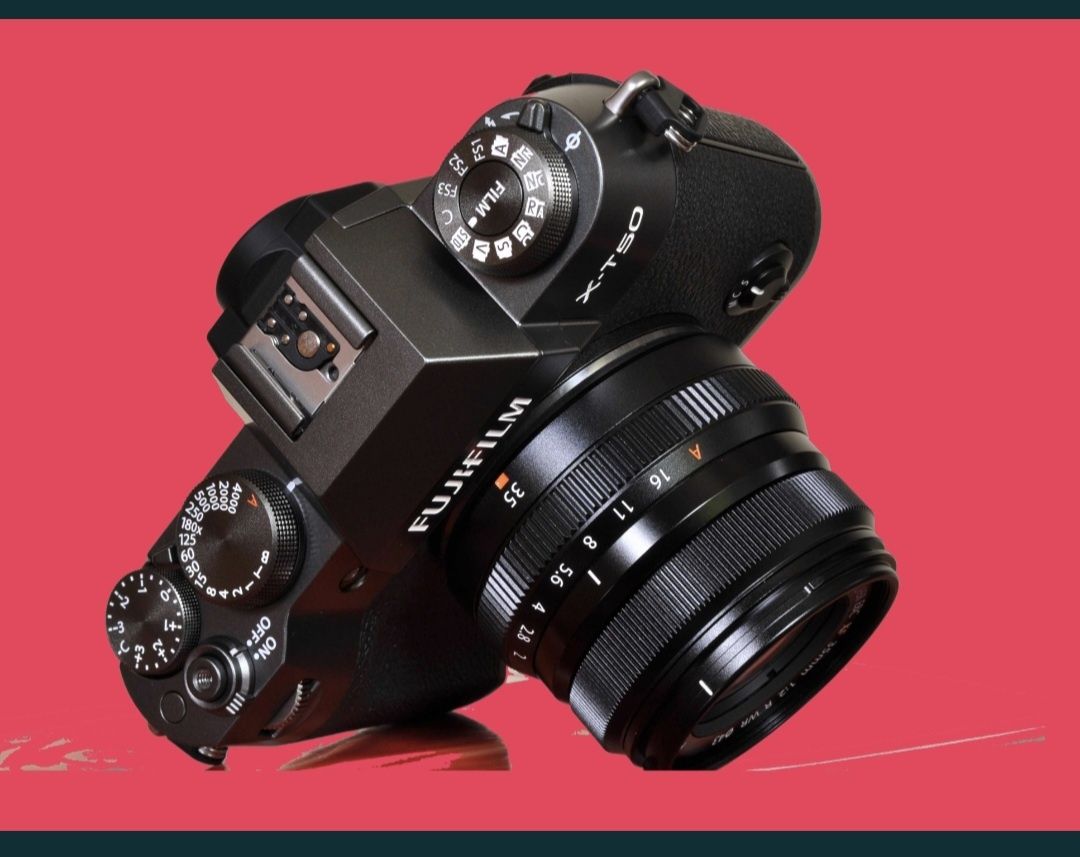 Fuji X-T50 + XF 35mm F: 2.0 + Bateria extra. Novo, fatura/garantia