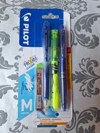 Nowy zestaw Pilot Frixion wymazywalny długopis zakreślacz ołówek