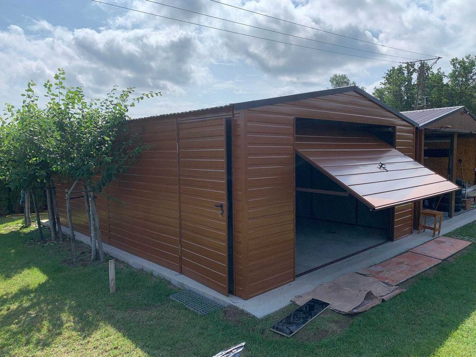 Garaże blaszane, PREMIUM, producent, profil zamknięty