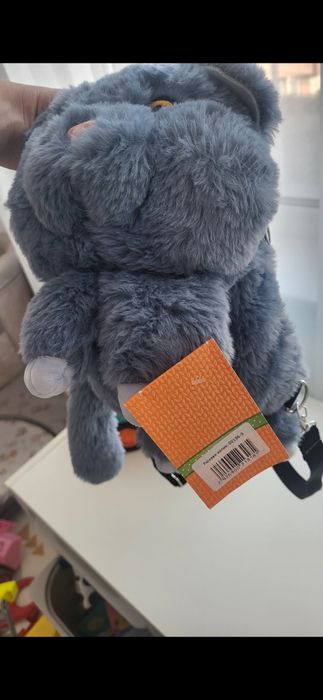 Дитячий рюкзак котик м'який