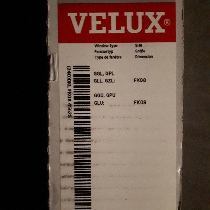 Roletay zaciemniajace Velux DKL FK08 kolor 4562 ciemny